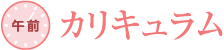 カリキュラム